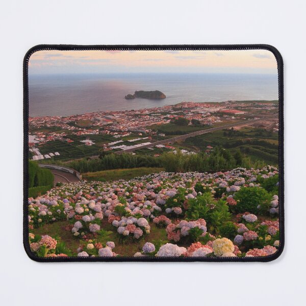 Item preview, Azorean town at sunset designed and sold by Gaspar Avila.