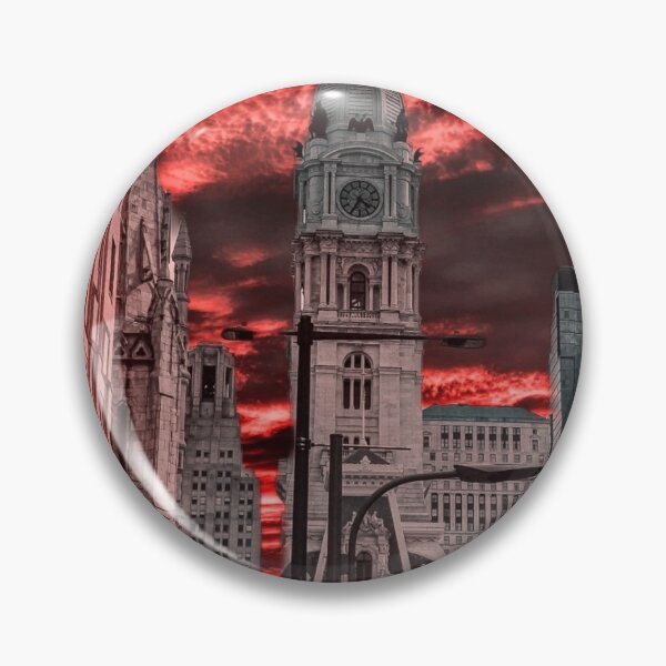 Item preview, City Hall Sunset designed and sold by Keystone-photos.