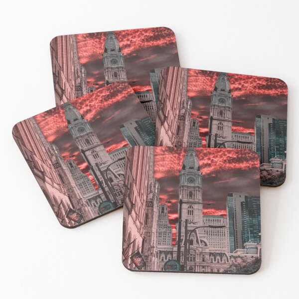 Item preview, City Hall Sunset designed and sold by Keystone-photos.