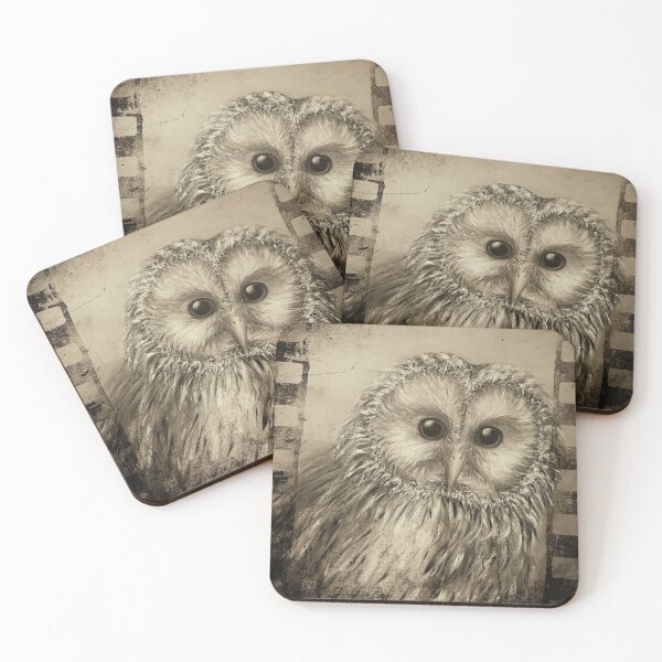 Item preview, Ural Owl in an old movie designed and sold by Kristine-Kristi Kasak.