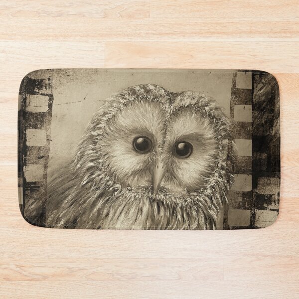 Item preview, Ural Owl in an old movie designed and sold by Kristine-Kristi Kasak.
