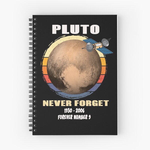 Item preview, Planet Pluto Forever Number 9, Retro Vintage, Planet, Pluto designed and sold by ThommyBLN.