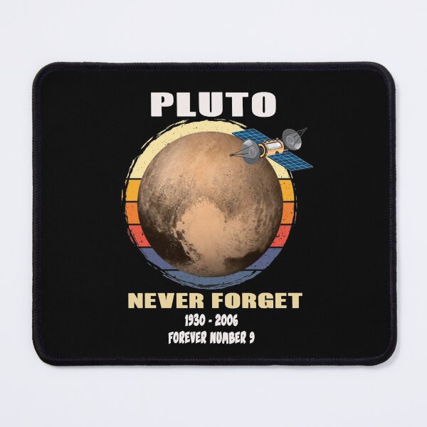 Item preview, Planet Pluto Forever Number 9, Retro Vintage, Planet, Pluto designed and sold by ThommyBLN.