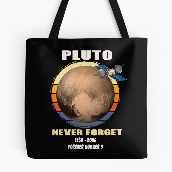 Item preview, Planet Pluto Forever Number 9, Retro Vintage, Planet, Pluto designed and sold by ThommyBLN.