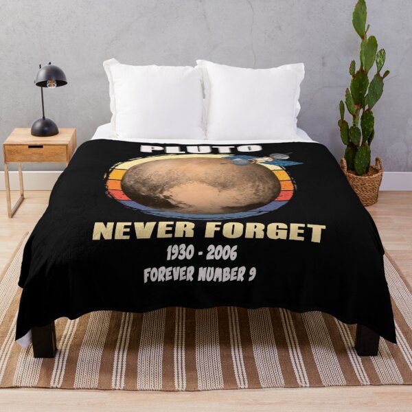 Item preview, Planet Pluto Forever Number 9, Retro Vintage, Planet, Pluto designed and sold by ThommyBLN.