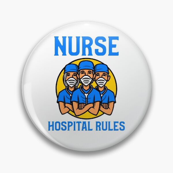 Item preview, Nurse Hospital Rules designed and sold by AtisanArt.