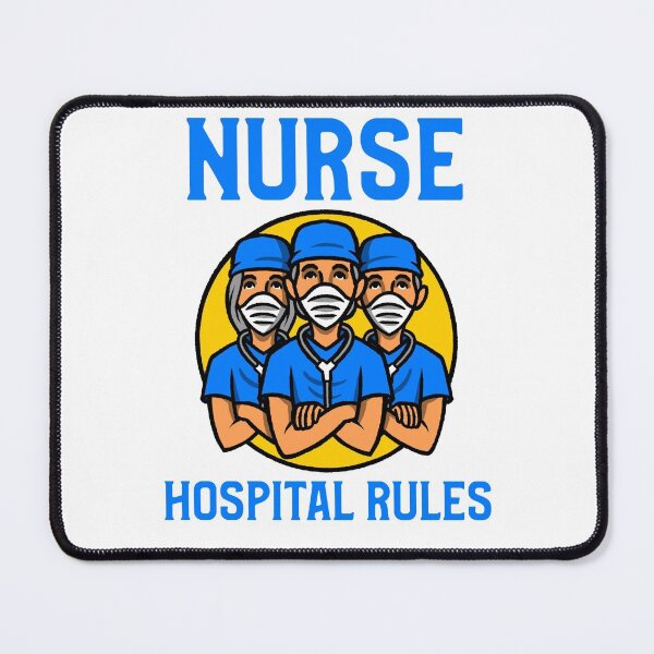 Item preview, Nurse Hospital Rules designed and sold by AtisanArt.