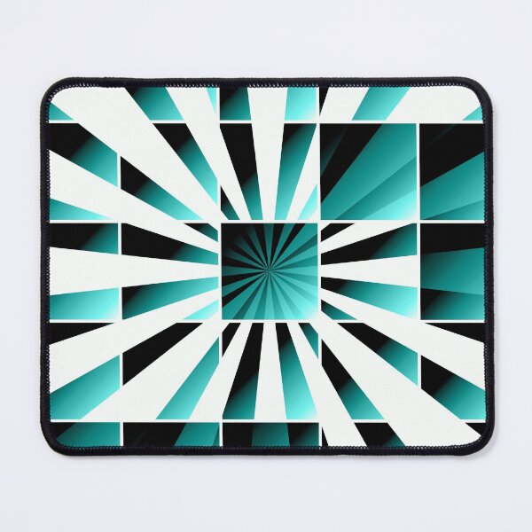 Item preview, Abstract geometric turquoise designed and sold by Gaspar Avila.