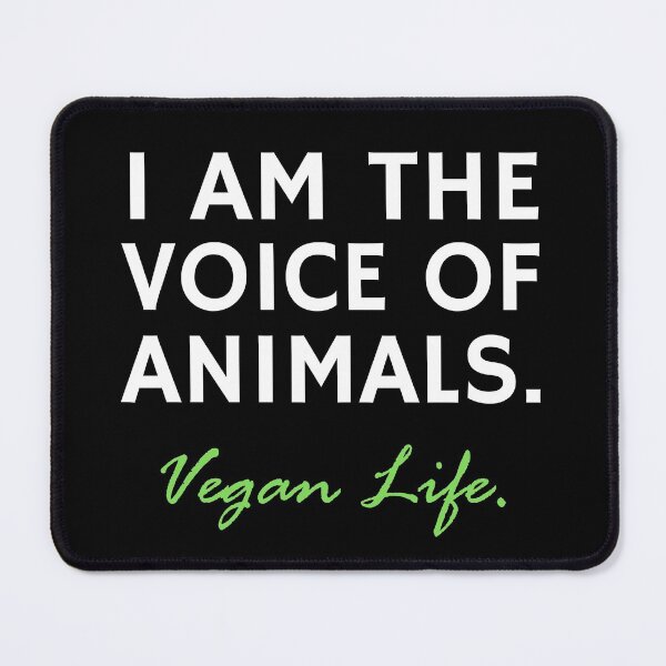 Item preview, Vegan Life Animal Lover Art - Black designed and sold by geekySlicks.
