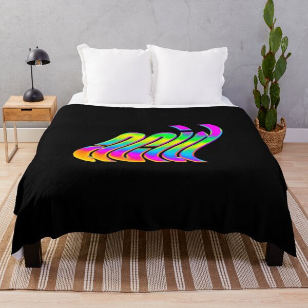 Item preview, ACID HOLOGRAPHIC | Psychedelic Drippy Typography designed and sold by FRESHTRASH.