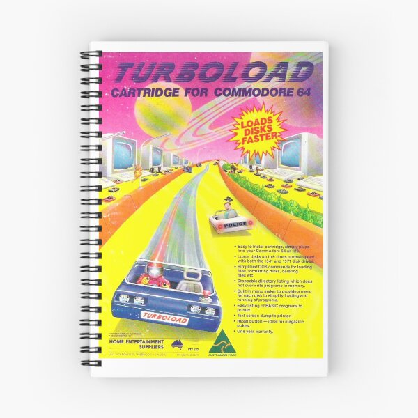 Item preview, "Turboload" Commodore 64 Cartridge 1990 designed and sold by recuni.