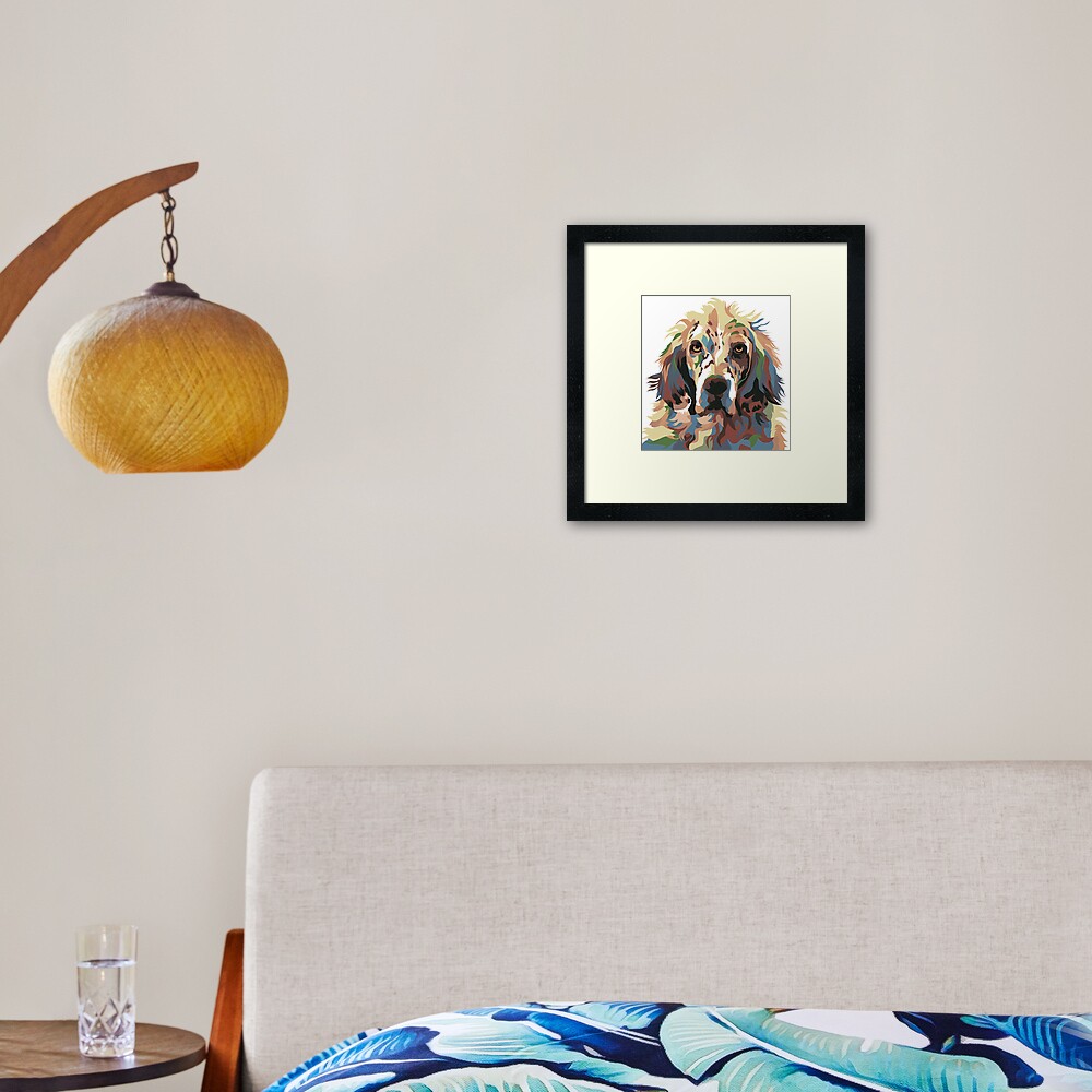 Item preview, Framed Art Print designed and sold by colorpooch.