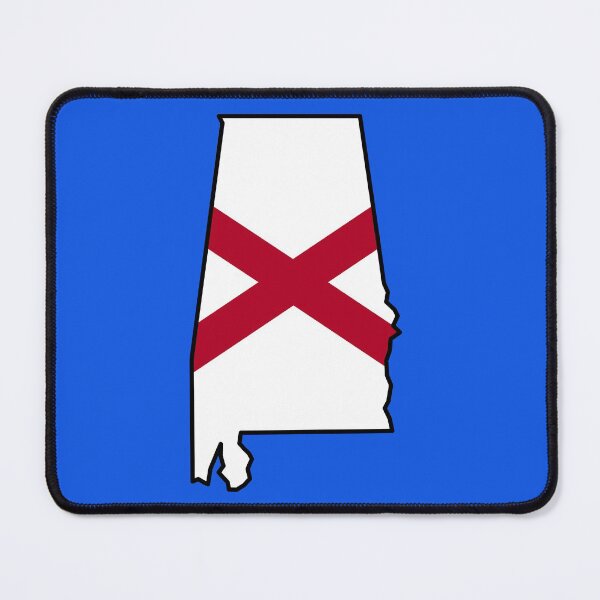 Item preview, U.S. STATE FLAGS/OUTLINES - ALABAMA designed and sold by WOOFANG.