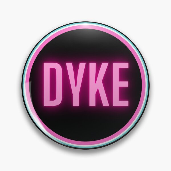 Item preview, DYKE - Transgender Flag Colours - black background designed and sold by Gender Minorities Aotearoa.