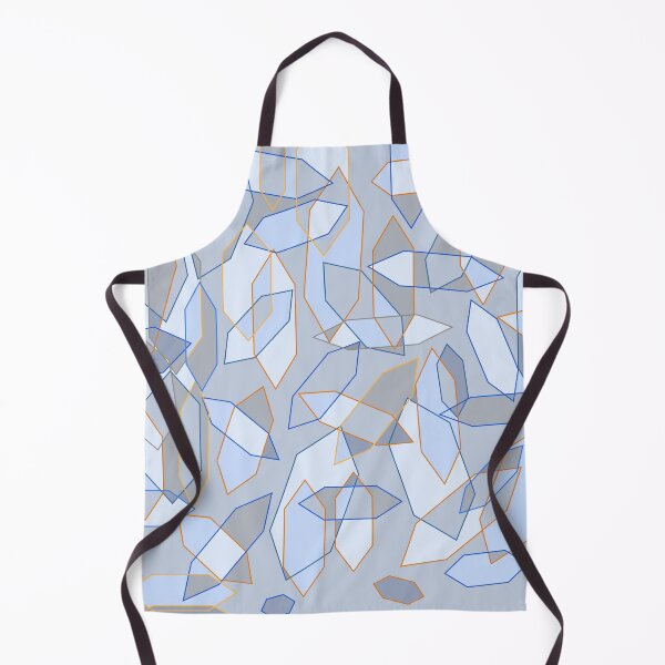 Item preview, Retro Blue Crystals designed and sold by ArtMeetsPizza.