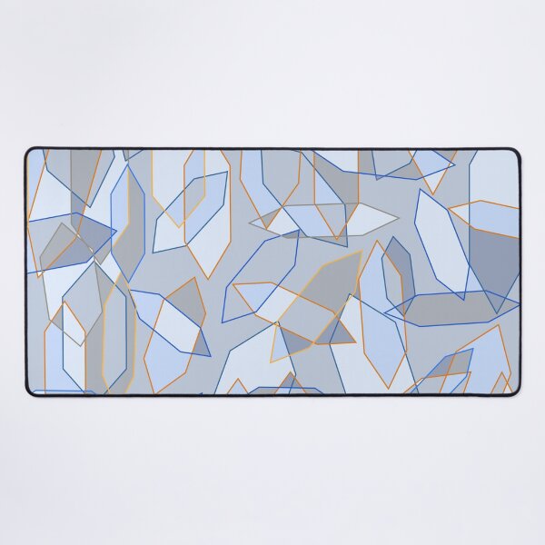 Item preview, Retro Blue Crystals designed and sold by ArtMeetsPizza.