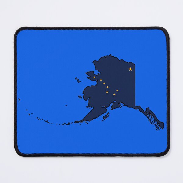 Item preview, U.S. STATE FLAGS/OUTLINES - ALASKA designed and sold by WOOFANG.