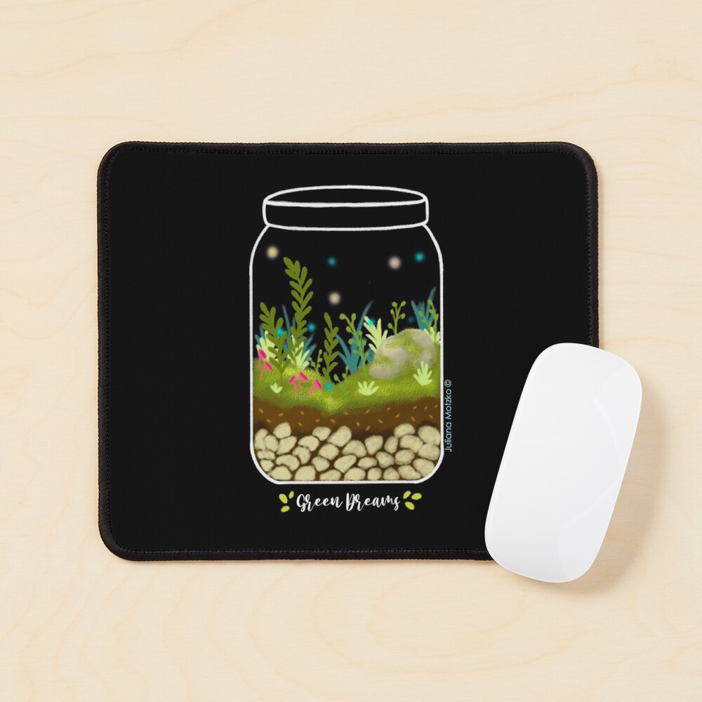 Green Dreams Mouse Pad