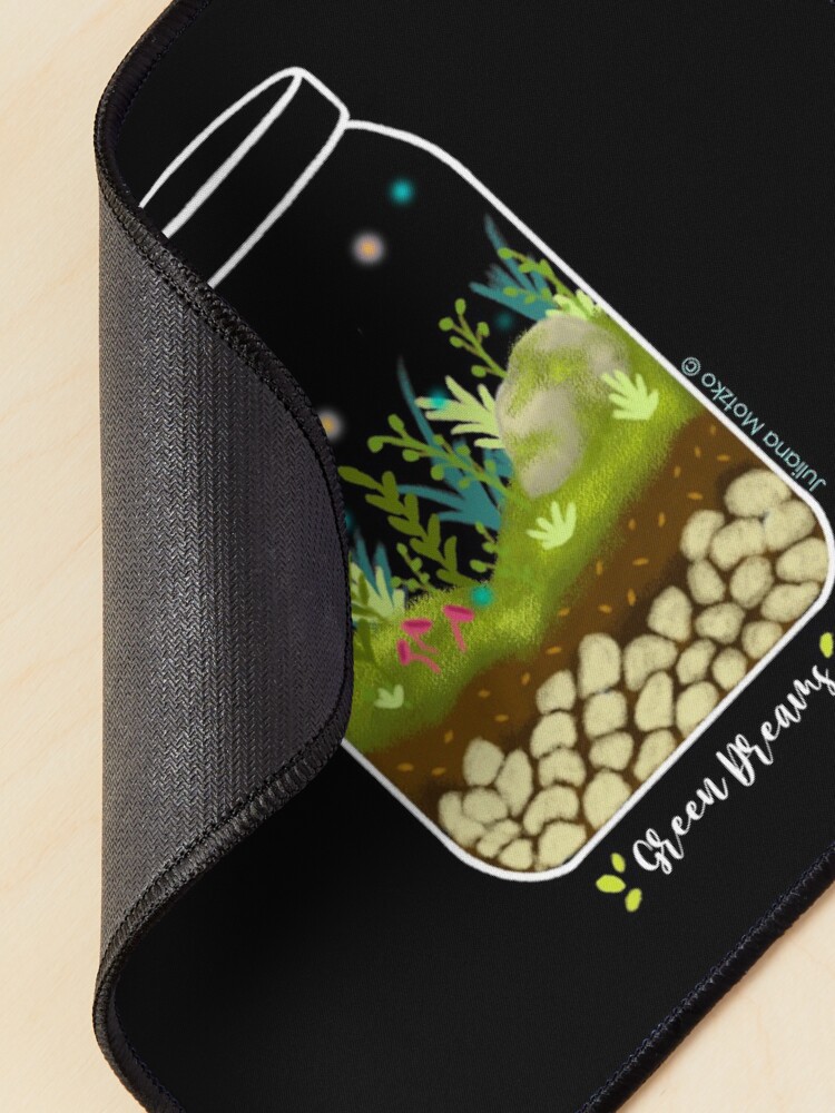 Alternate view of Green Dreams Mouse Pad