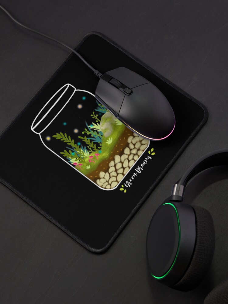 Alternate view of Green Dreams Mouse Pad