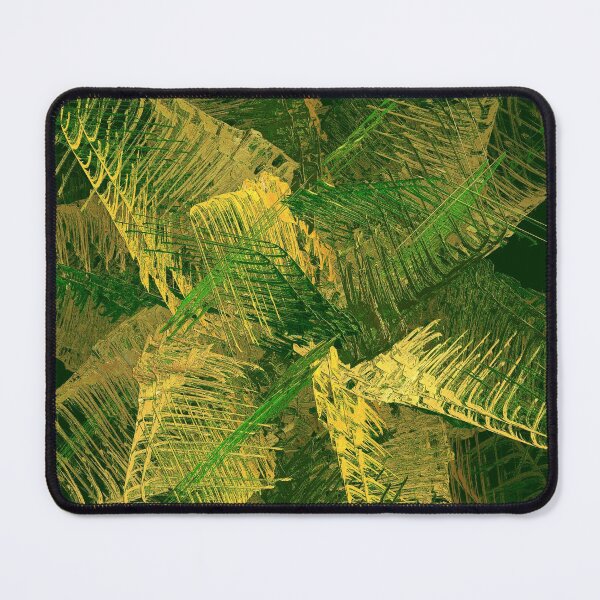 Item preview, Green and gold abstract designed and sold by Gaspar Avila.