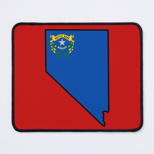 Item preview, U.S. STATE FLAGS/OUTLINES - NEVADA designed and sold by WOOFANG.