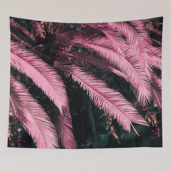 Item preview, PINK PALM TREE VAPOR WAVE - HEDLEY designed and sold by Bigricxi.