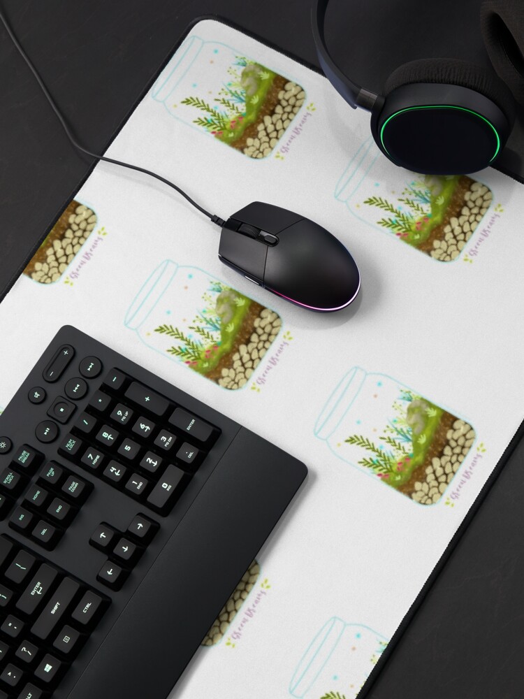 Alternate view of Green Dreams - Version 1 Mouse Pad