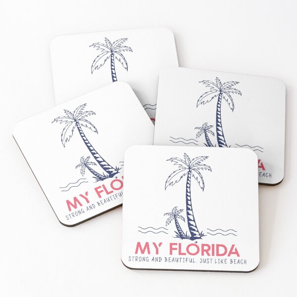Artikelvorschau, My Florida - Strong and Beautiful, Just Like Beach - Ich liebe Florida Beach entworfen und verkauft von cruzzcreation.
