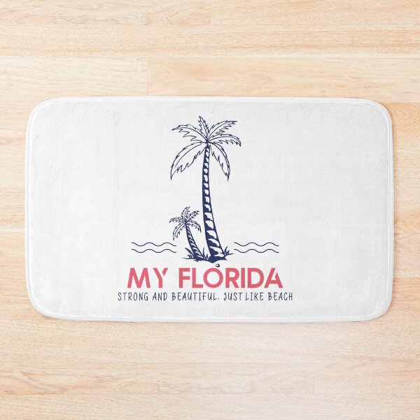 Item preview, My florida - Strong and Beautiful, Just Like beach - i love florida beach designed and sold by cruzzcreation.