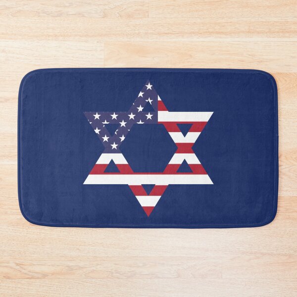 Artikelvorschau, American Flag Star of David - Jewish American Pride Gift entworfen und verkauft von CoolArtGeek.