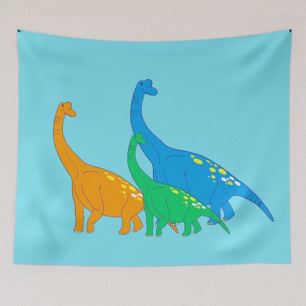 Item preview, Lovely Brachiosaurus family designed and sold by Danggi and Friends.
