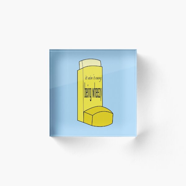 Item preview, asthma - it ain't easy being wheezy designed and sold by Mahisterha.