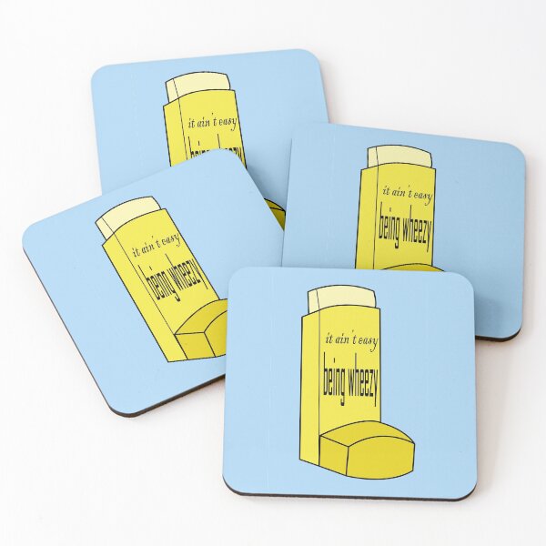 Item preview, asthma - it ain't easy being wheezy designed and sold by Mahisterha.