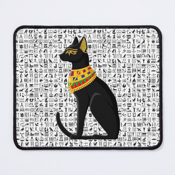 Item preview, Egyptian Cat With Ancient Figures designed and sold by amonarte.