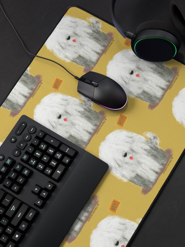 Alternate view of Old English Sheepdog Mouse Pad
