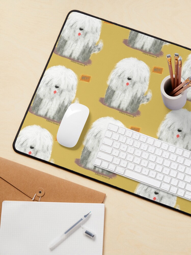 Alternate view of Old English Sheepdog Mouse Pad
