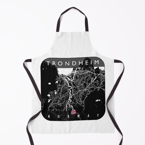 Item preview, TRONDHEIM MAP NORWAY designed and sold by hatimelhag.