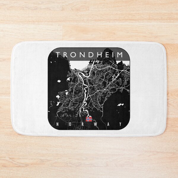 Item preview, TRONDHEIM MAP NORWAY designed and sold by hatimelhag.