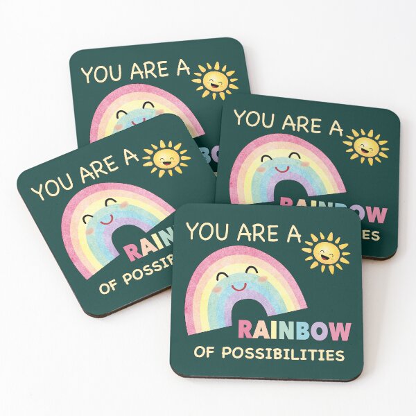 Item preview, You are a Rainbow of Possibilities - Pastel Rainbow designed and sold by NadyaCC.