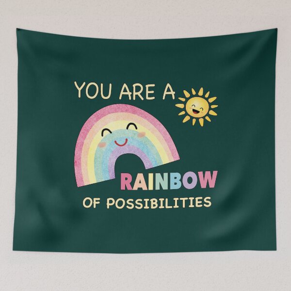 Item preview, You are a Rainbow of Possibilities - Pastel Rainbow designed and sold by NadyaCC.