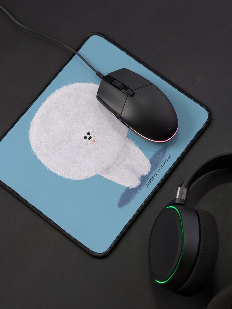 Alternate view of Bichon Frise Mouse Pad