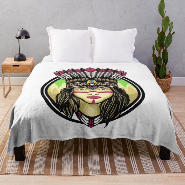 Item preview, Girl Native American designed and sold by artorno.