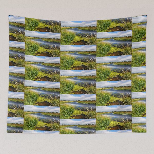 Item preview, Reeds on the River Parrett designed and sold by Jan Suchacki.