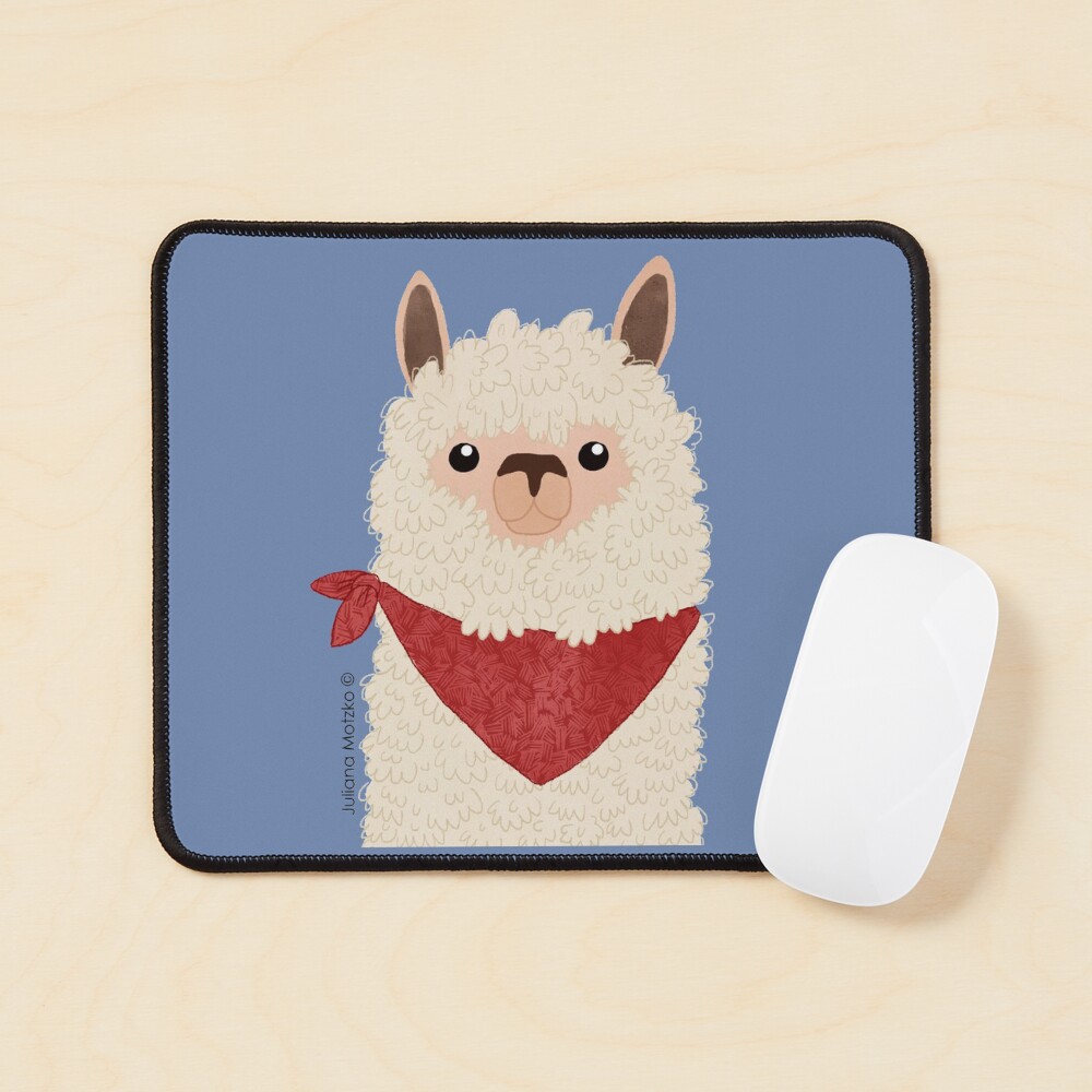 Llama Mouse Pad