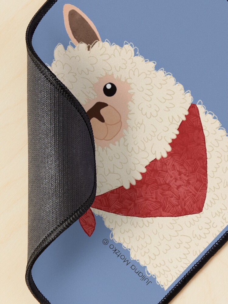 Alternate view of Llama Mouse Pad