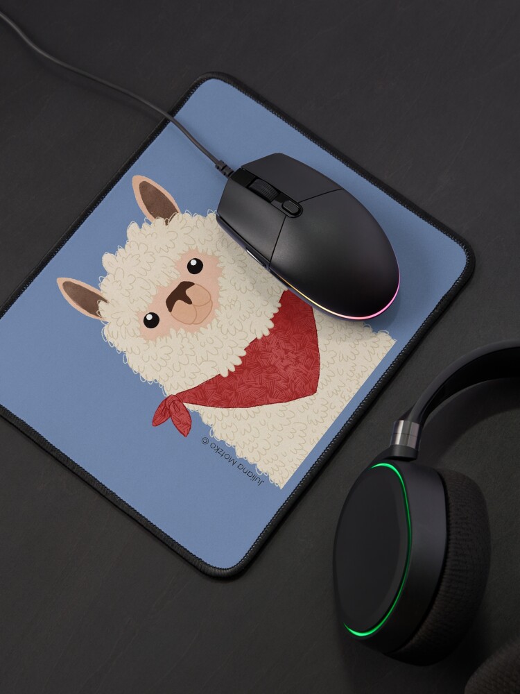 Alternate view of Llama Mouse Pad