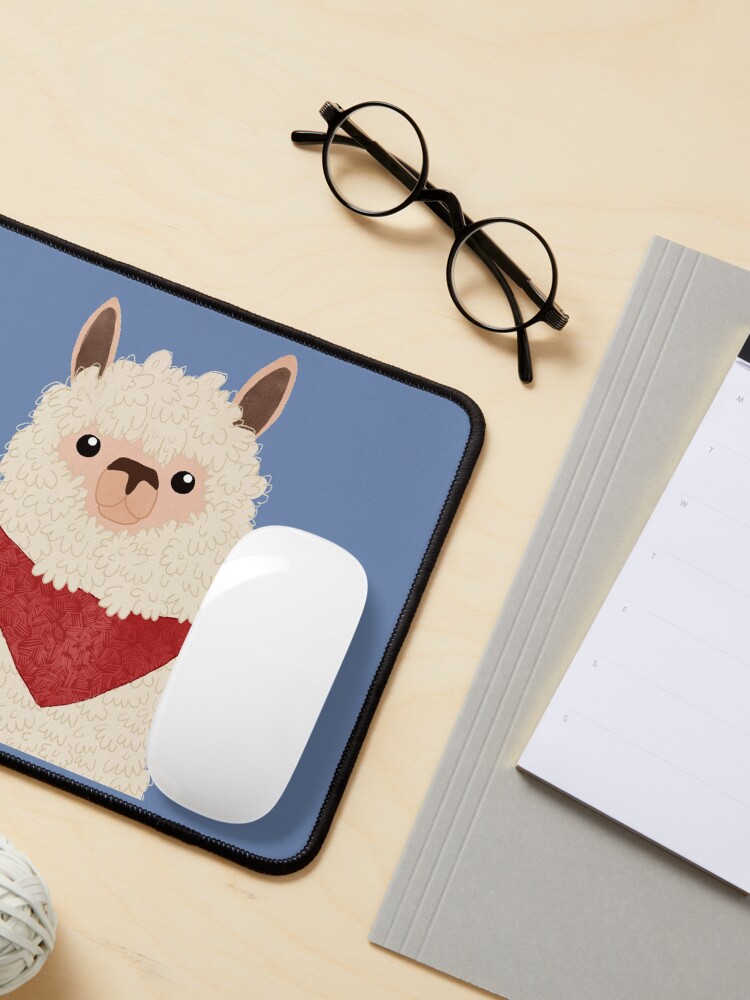 Alternate view of Llama Mouse Pad