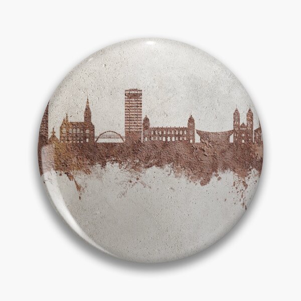 Item preview, Wuppertal Germany Skyline designed and sold by ArtPrints.
