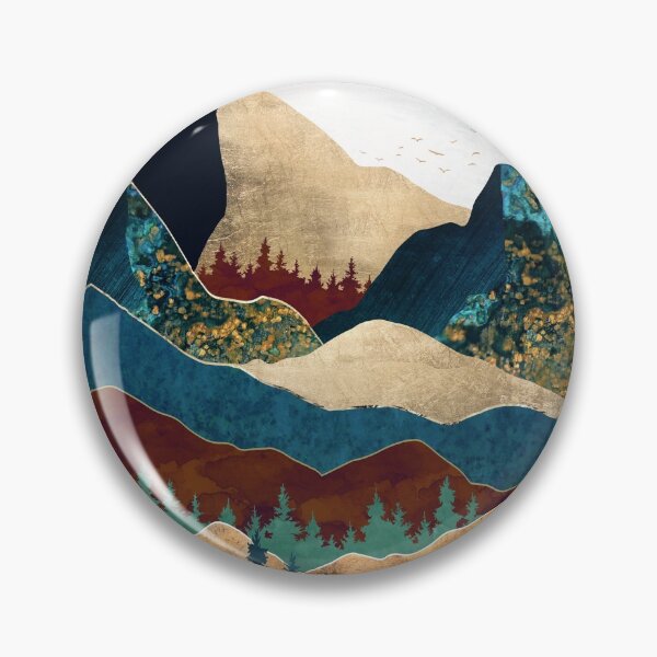 Item preview, Malachite Mountains designed and sold by spacefrogdesign.